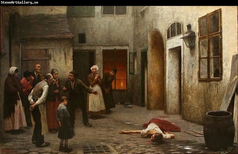 Jakub Schikaneder Murder in the House